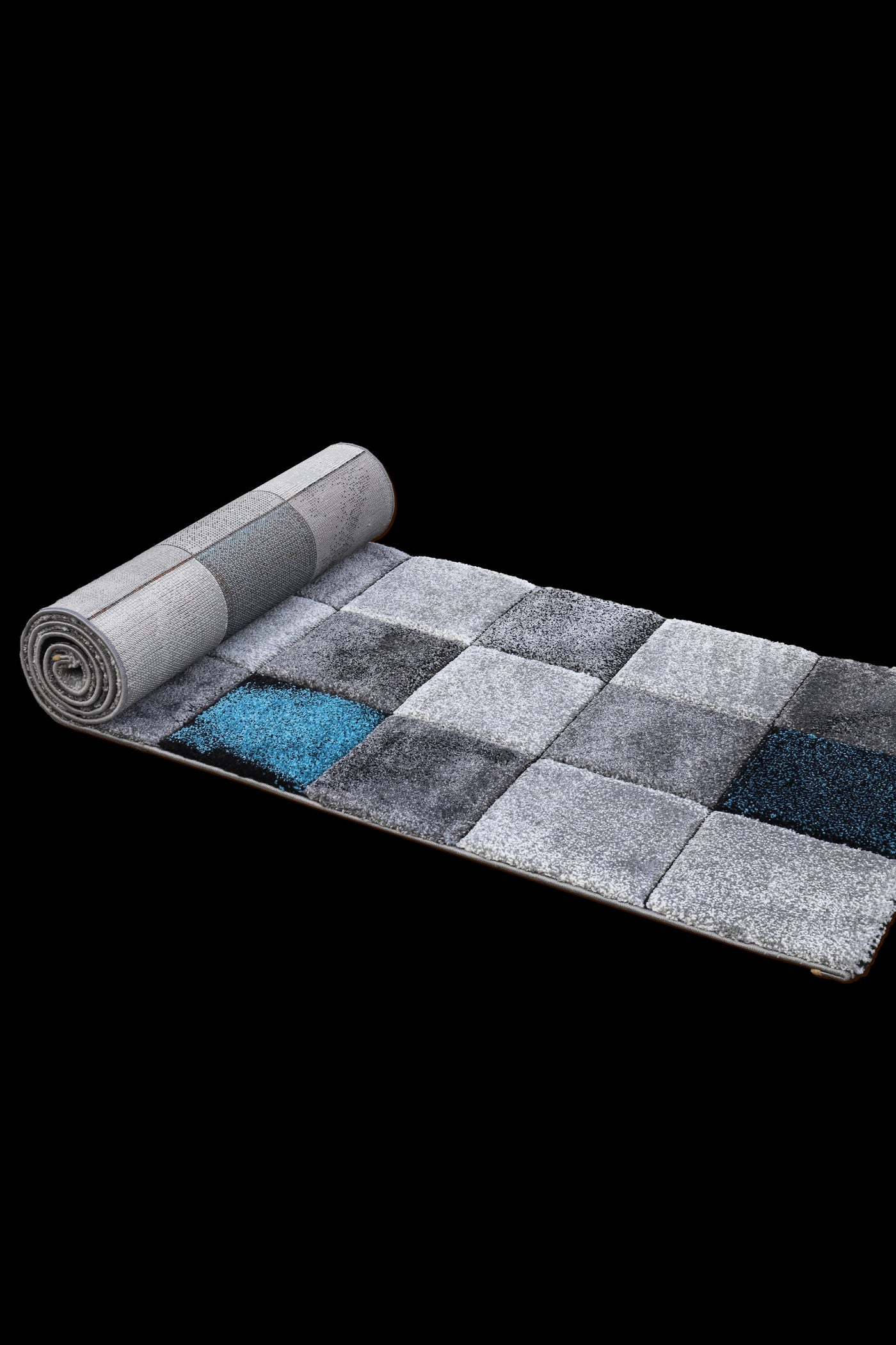 Love Abstract Rug - 121 Blue