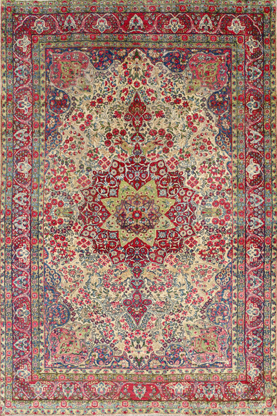 Kirman - Persian Handknotted Rug- 306x209cm