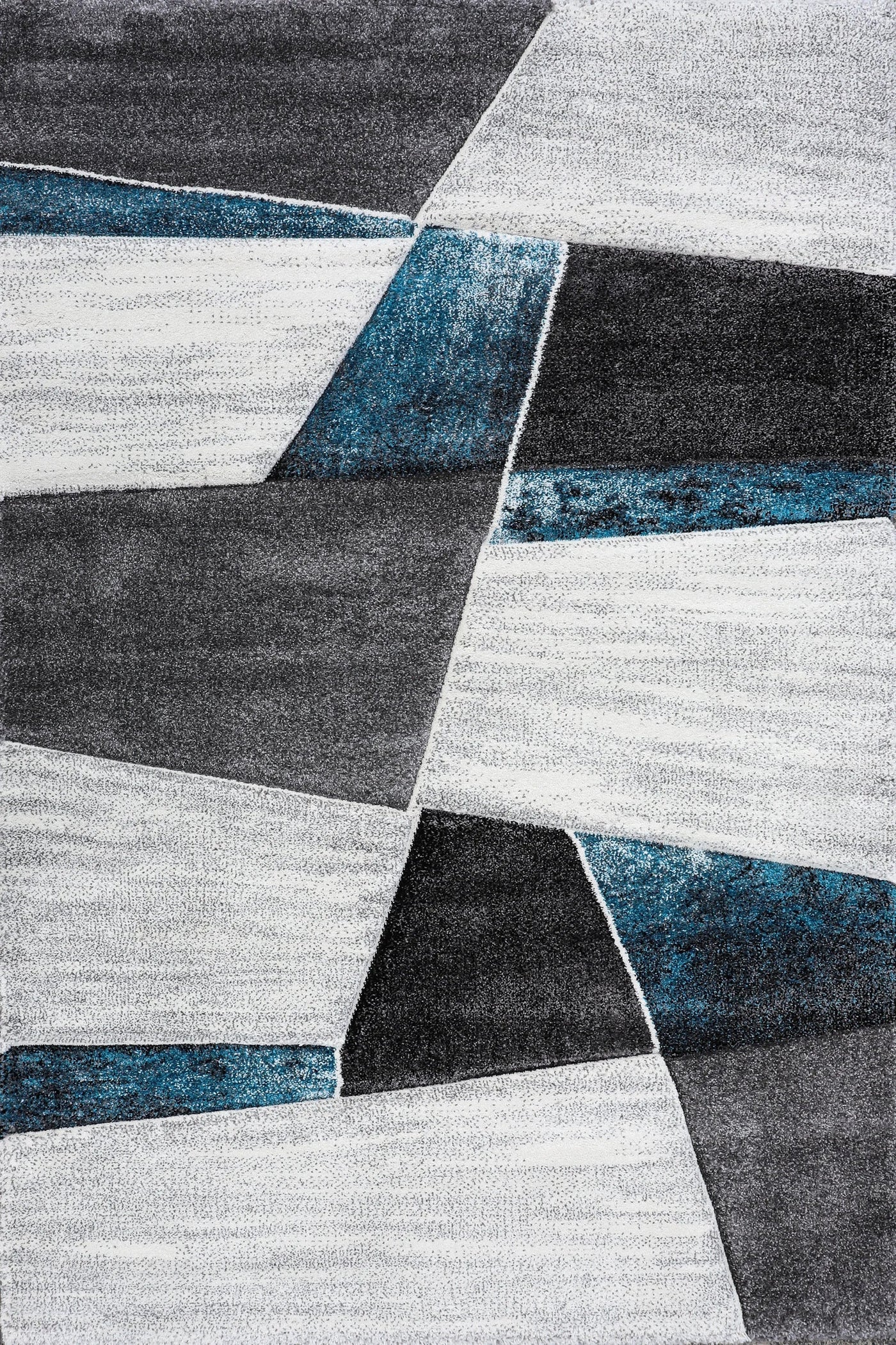 Love Abstract Rug - 109 Blue