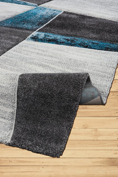 Love Abstract Rug - 109 Blue