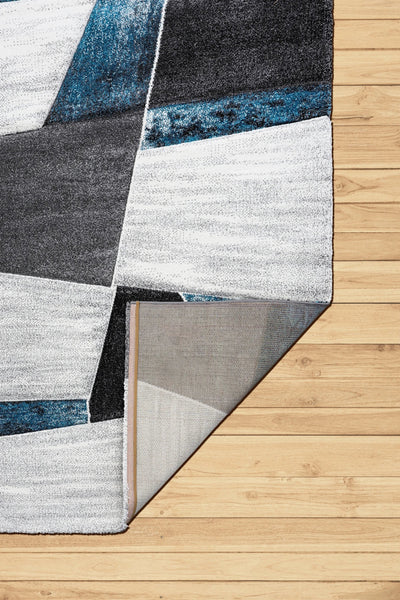 Love Abstract Rug - 109 Blue