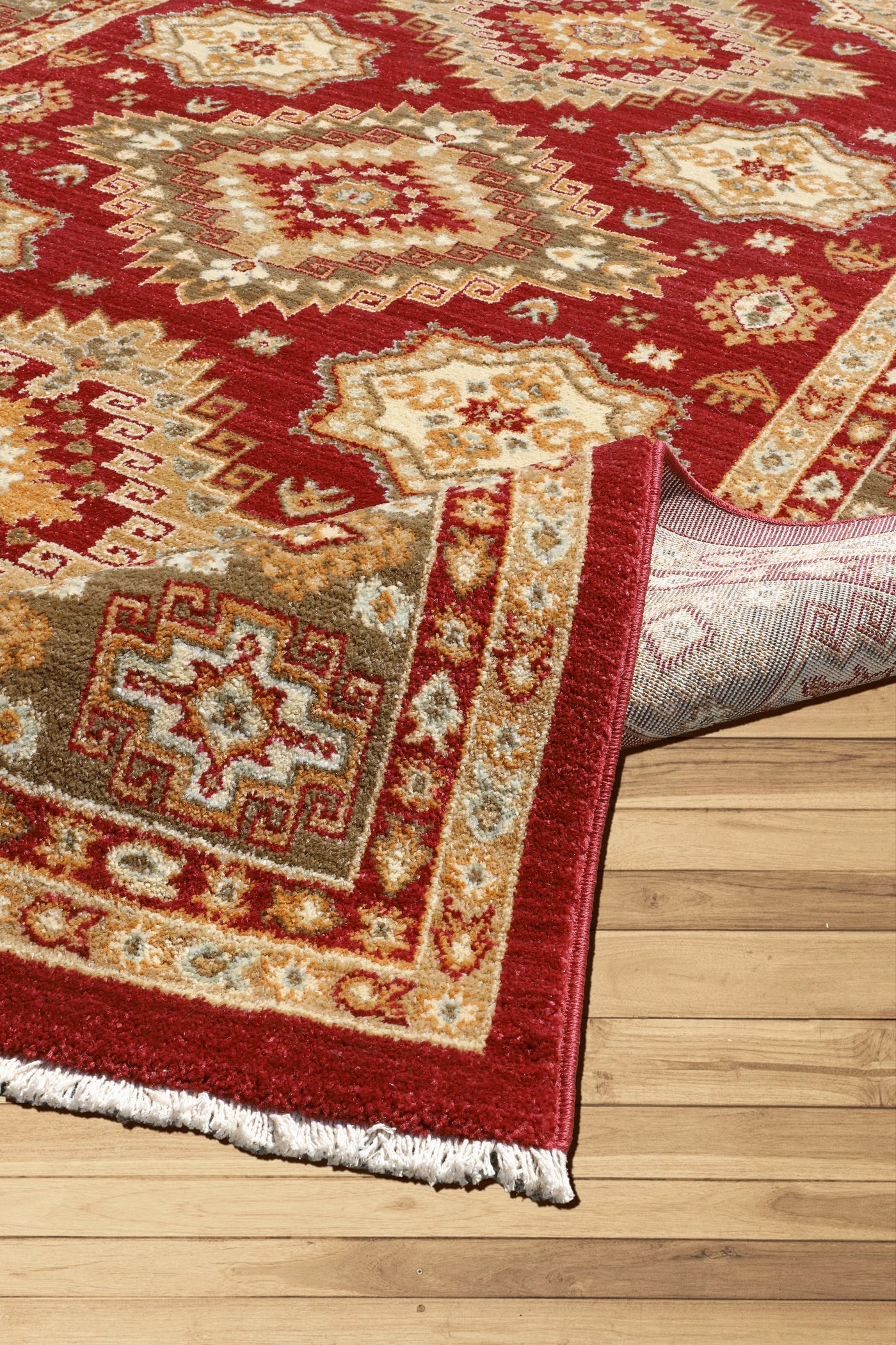 Marakesh Traditional Rug 1267b Red Brown