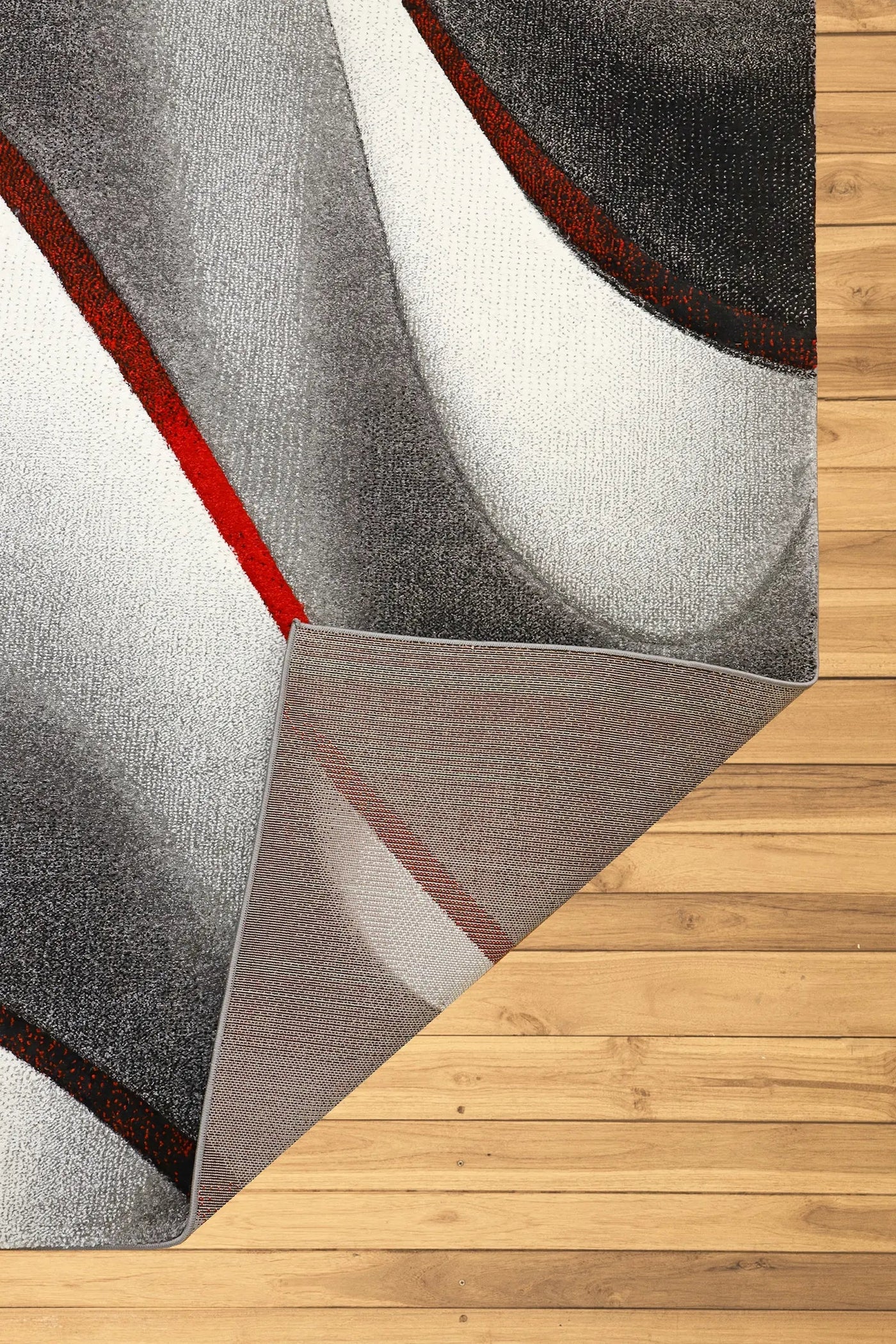 Fantasy Abstract Rug - 124 Red