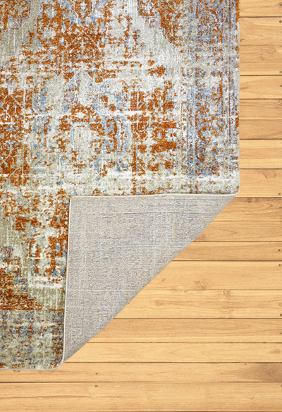 Austin Distressed Rug - 102 Rust