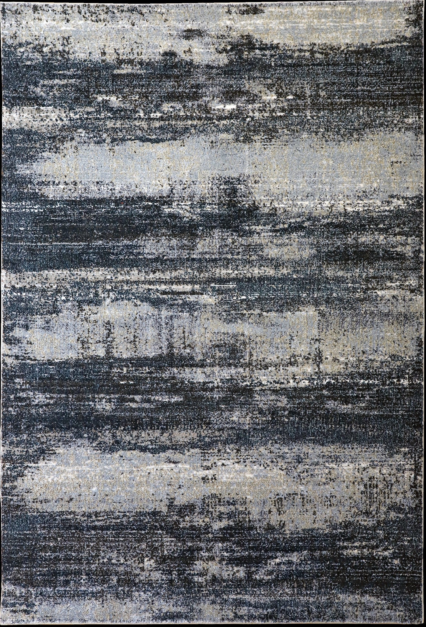 Austin Distressed Rug - 101 Charcoal