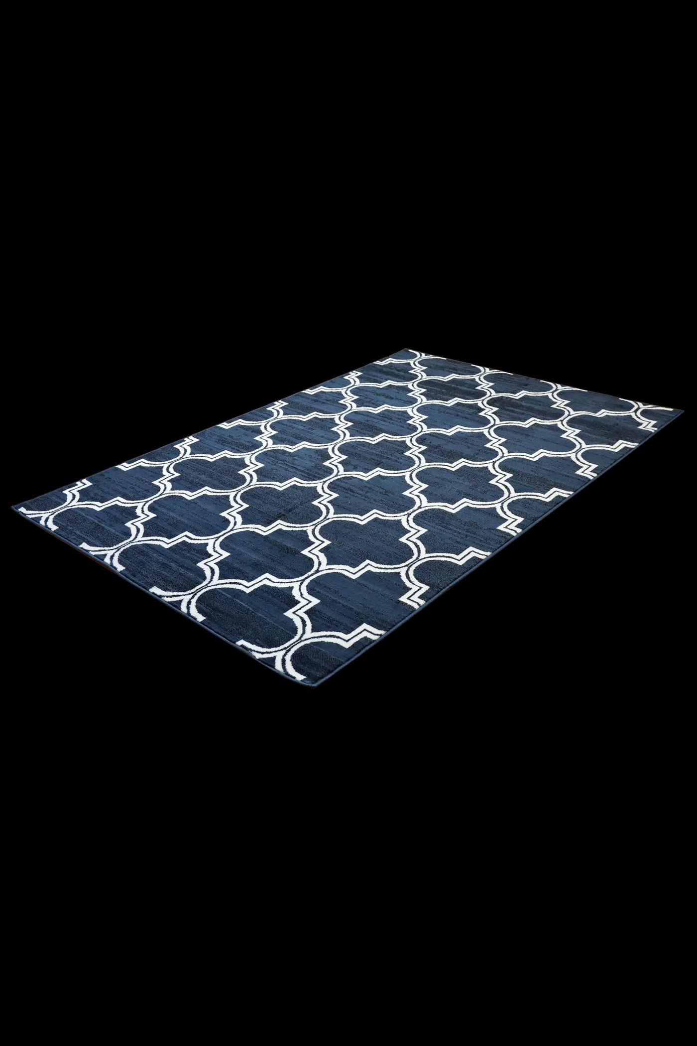 Adam Trellis Rug - 110 Blue