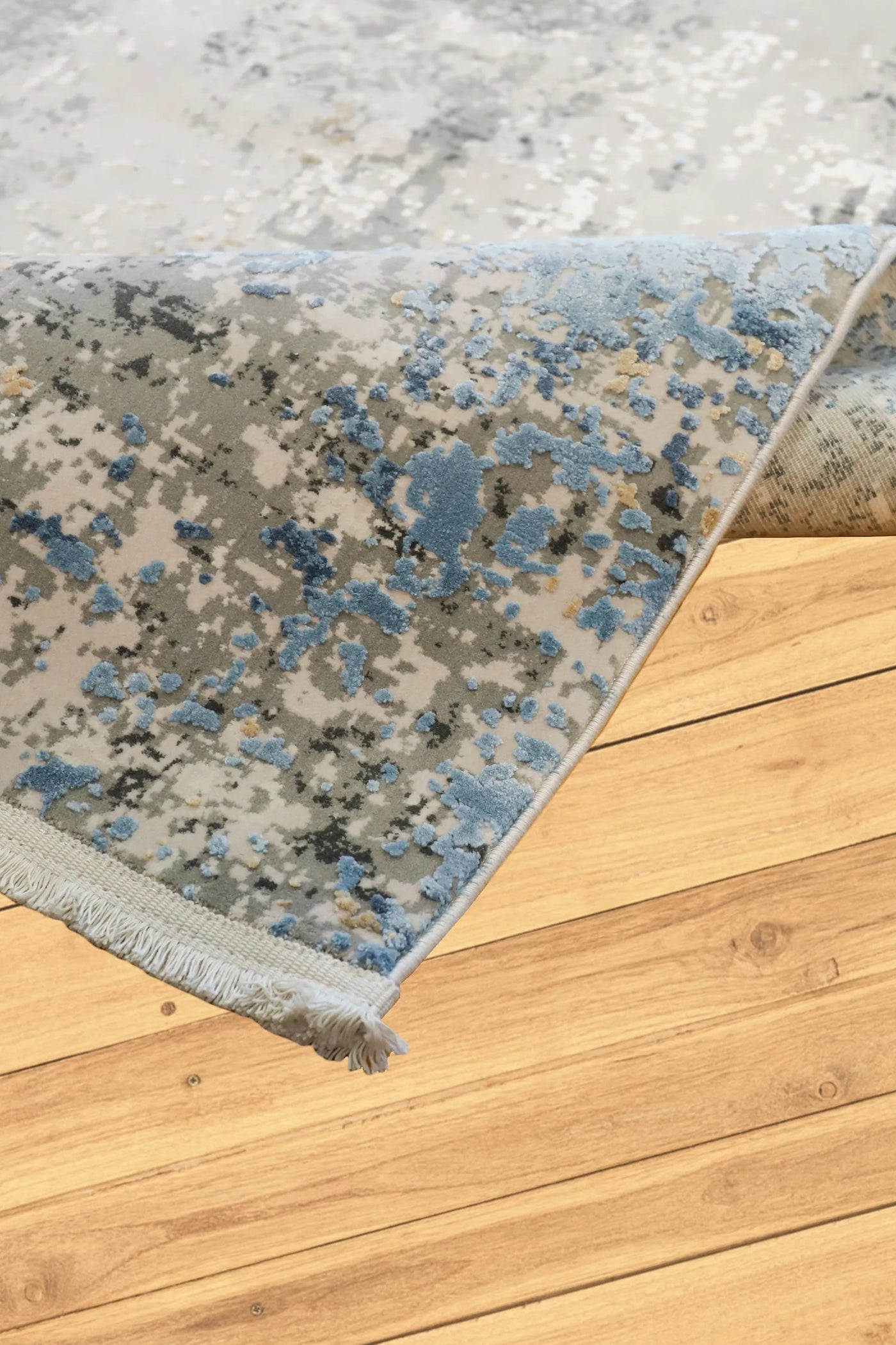Fusion Embossed Rug - 102 Blue