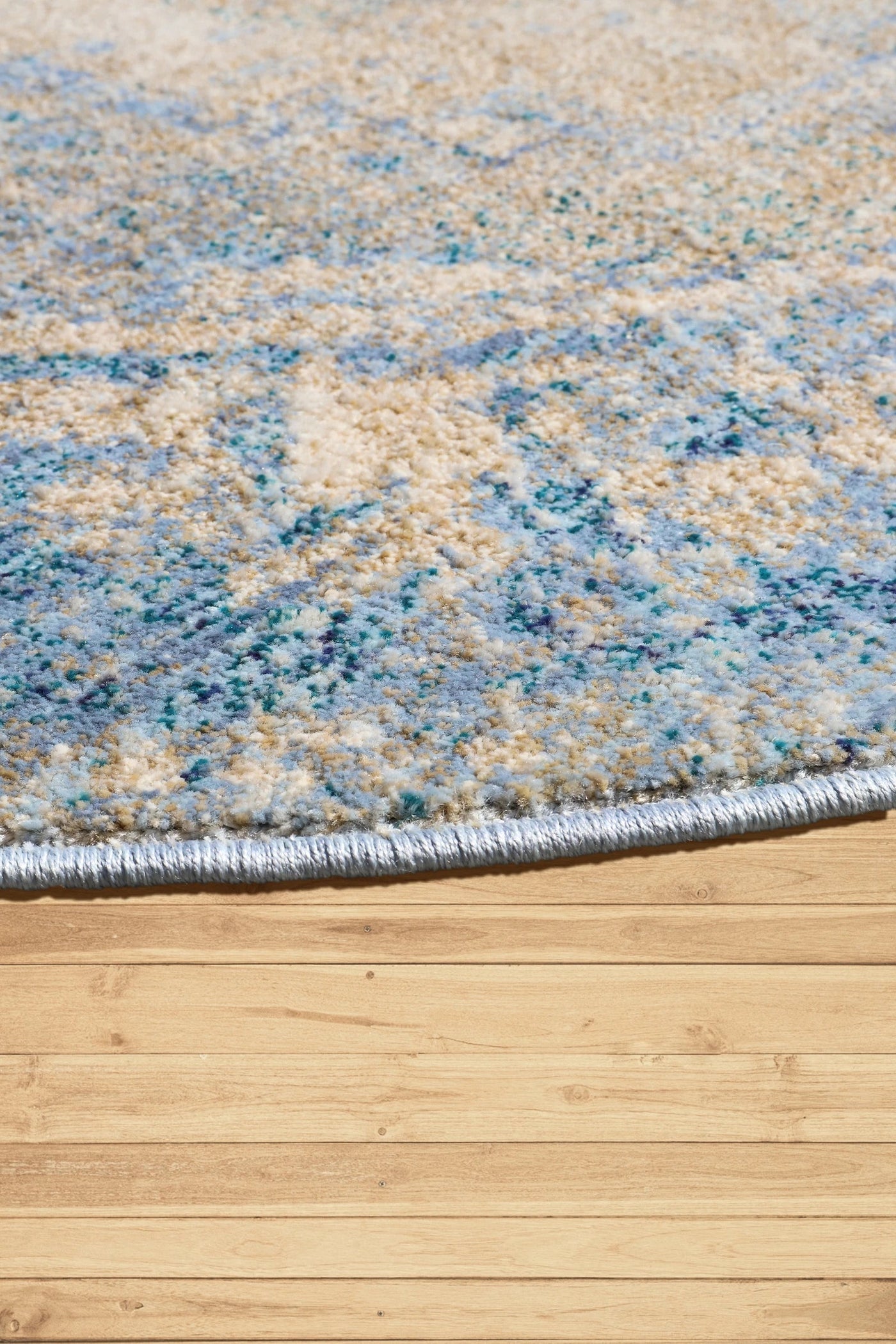 Madelaine Contemporary Abstract Rug - 132 Blue