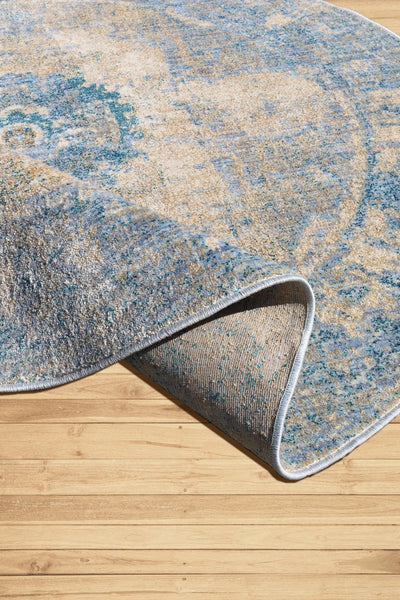 Madelaine Contemporary Abstract Rug - 132 Blue