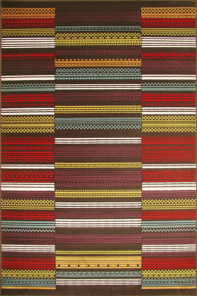 Infinity Contemporary Rug - 107 Multicolours