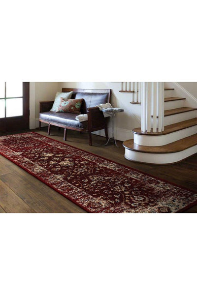 Jasmine Traditional Rug - 118 Red