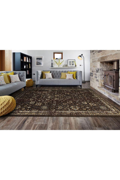 Jasmine Traditional Rug - 107 Brown