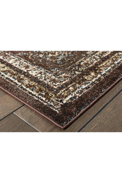 Jasmine Traditional Rug - 107 Brown