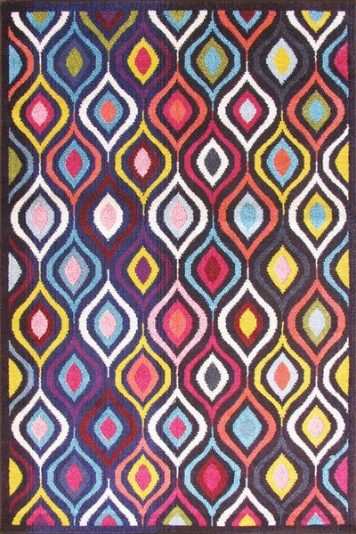 Kaleidoscope Abstract Rug - 113 Multicolours