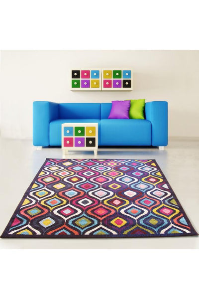 Kaleidoscope Abstract Rug - 113 Multicolours