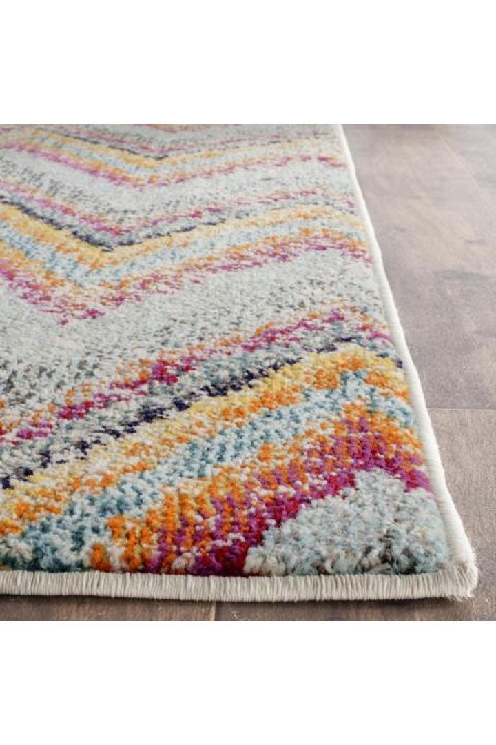 Kaleidoscope Chevron Rug - 116 Multicolour