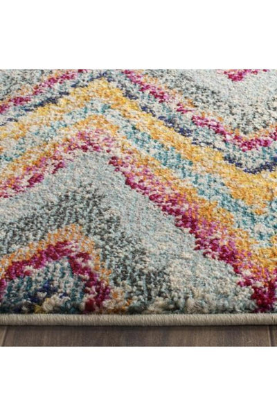 Kaleidoscope Chevron Rug - 116 Multicolour