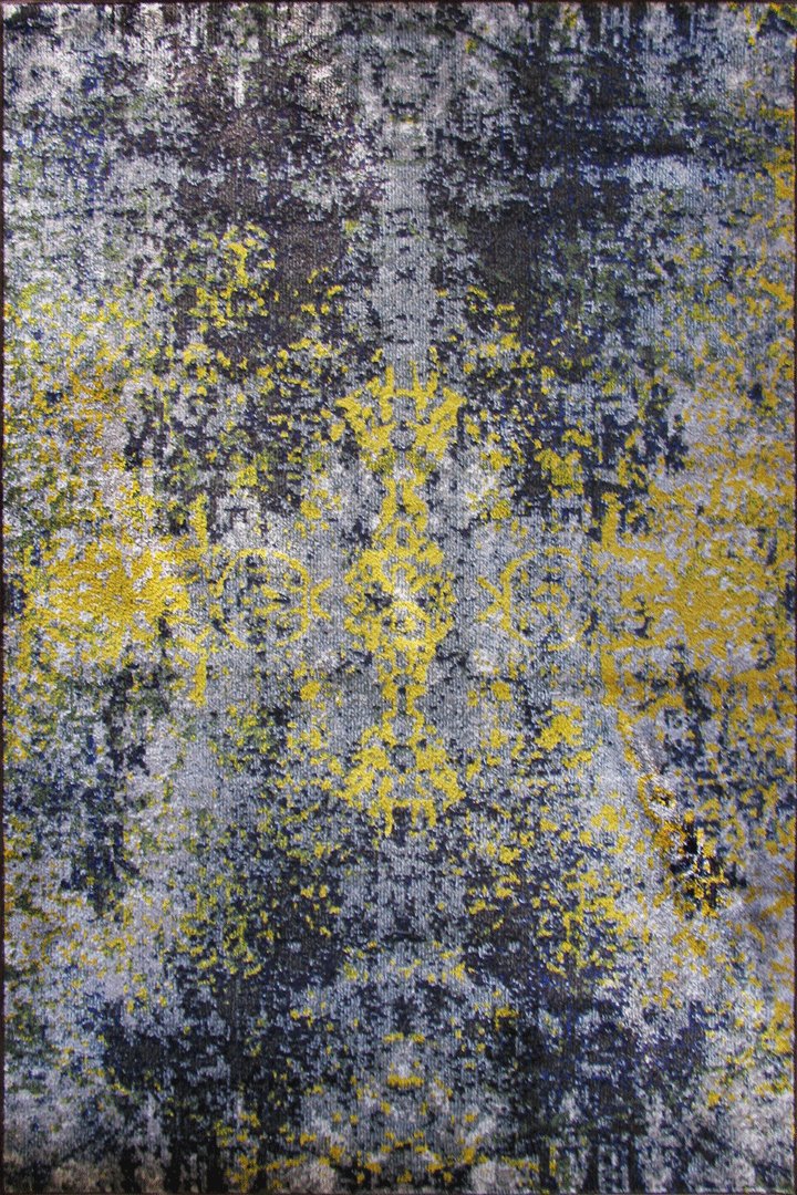 Kaleidoscope Contemporary Grunge Style Rug E302A-Grey-Fume | Buy Rugs ...