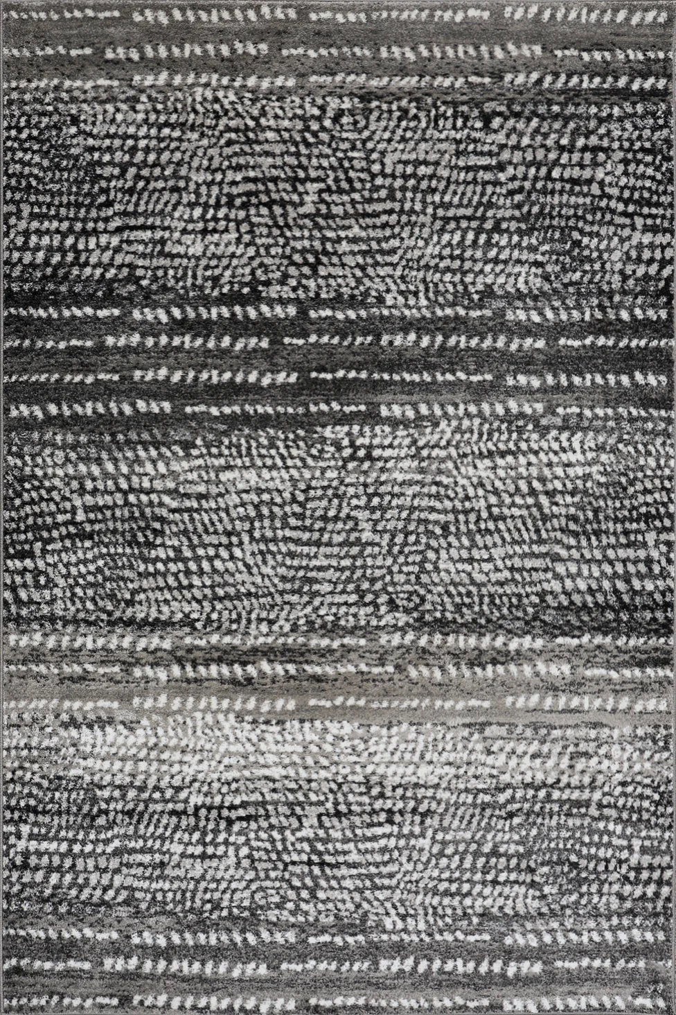 Kansas Contemporary Abstract Rug - 109 Grey