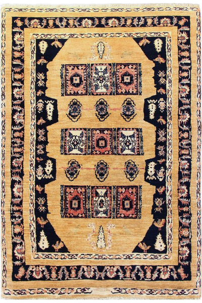 Kashkoli Hand Knotted Wool Rug 210x143 cm