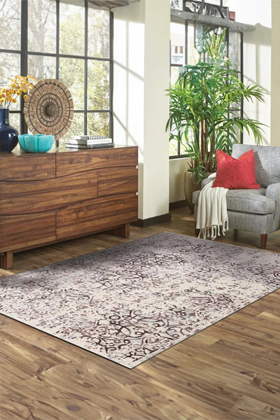 Kenya Distressed Rug - 102 Purple