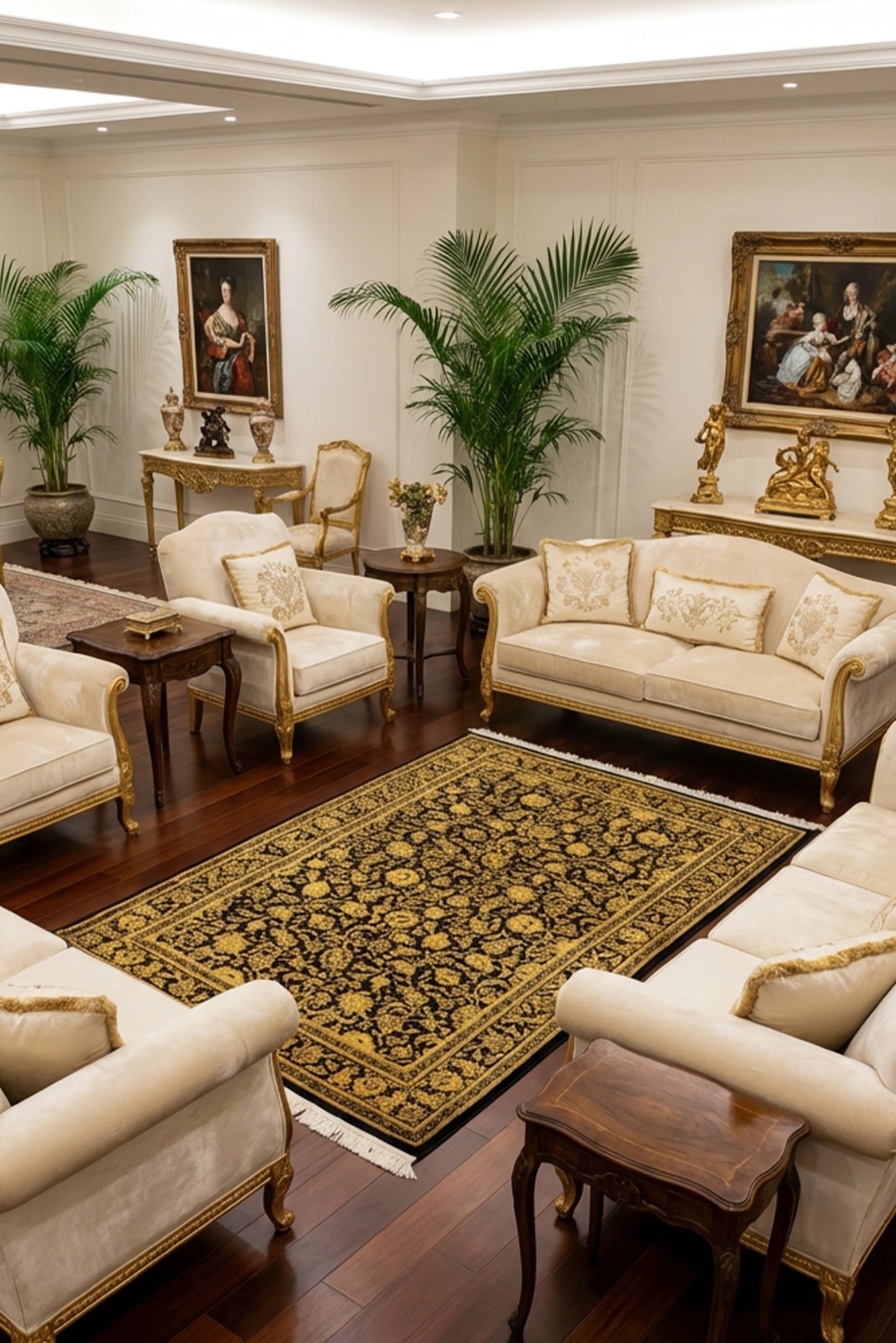 Kum Signed Oriental Hand Knotted Silk Rug | 148x101 cm