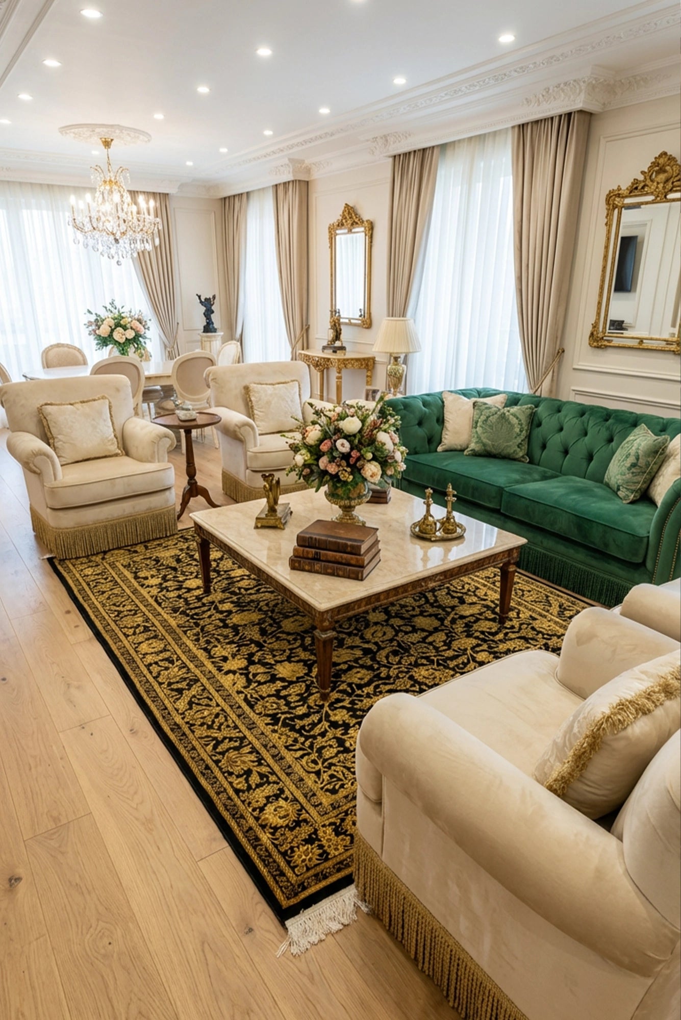 Kum Signed Oriental Hand Knotted Silk Rug | 148x101 cm