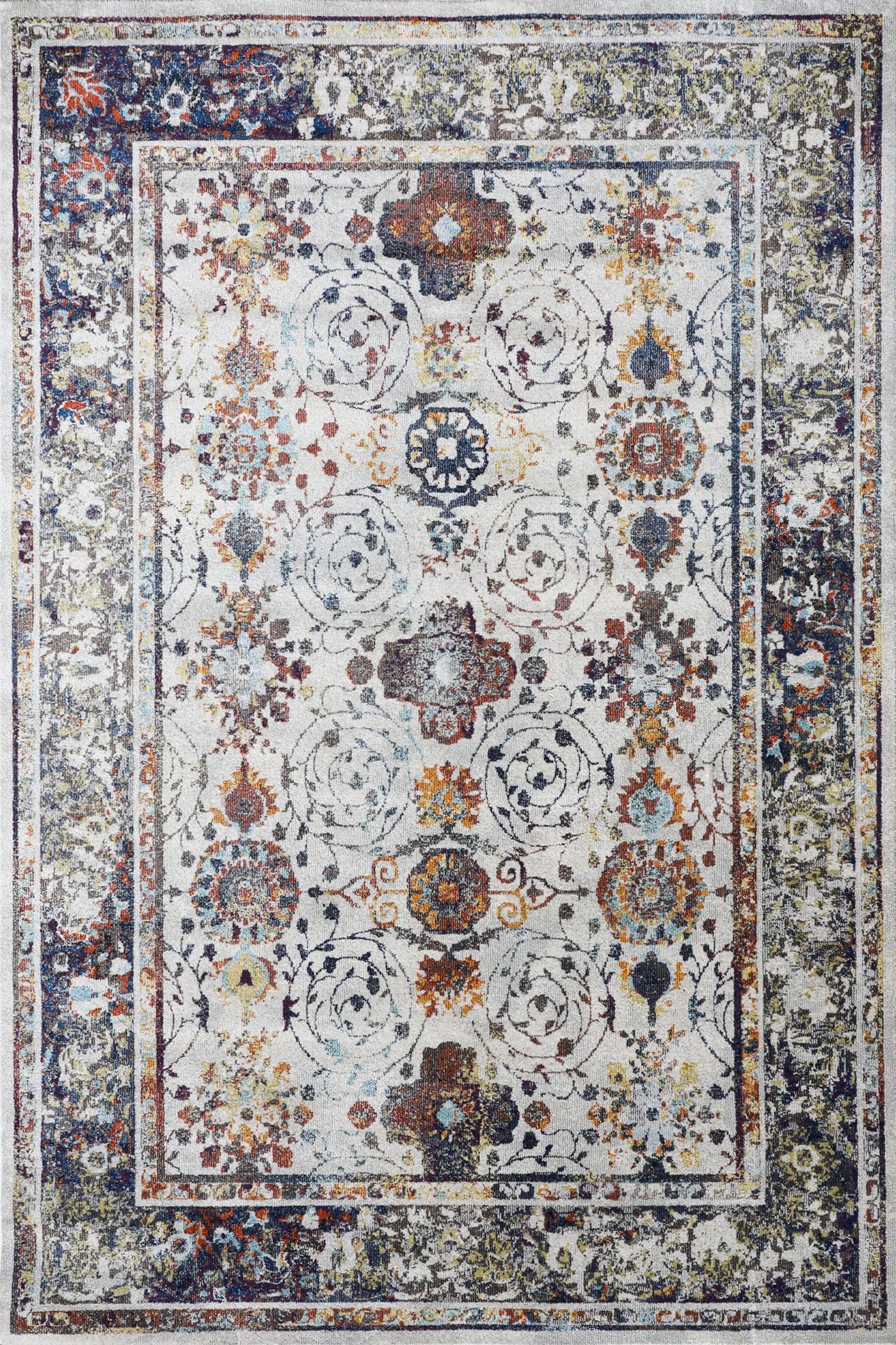 Las Vegas Traditional Rug - 110 Multicolours