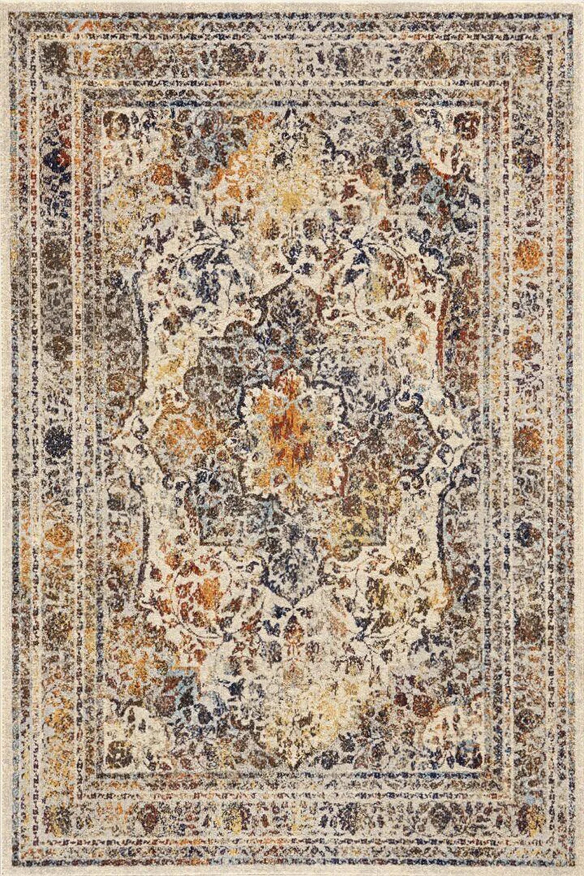 Las Vegas Traditional medallion Rug Buy Online or Instore 400x80cm