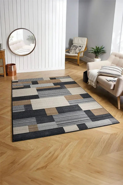 Lazio Contemporary Rug - 103 Brown