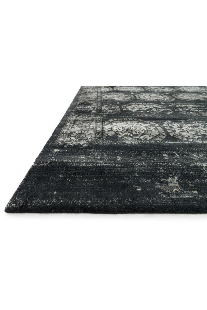 Lidia Distressed Rug - 101 Black