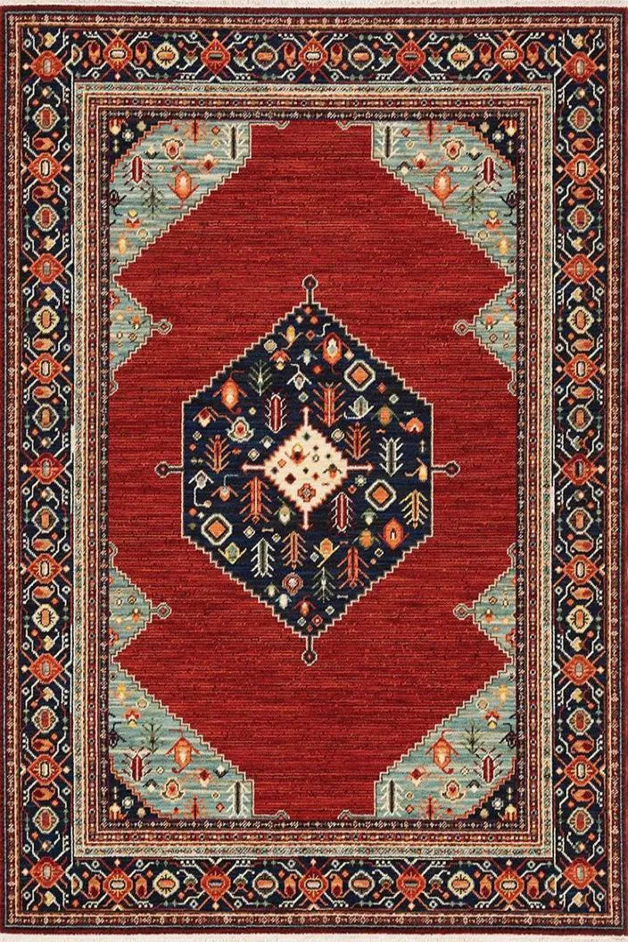 Lilihan Traditional Rug - 103 Red