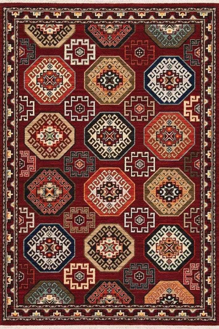 Lilihan Traditional Rug - 104 Red