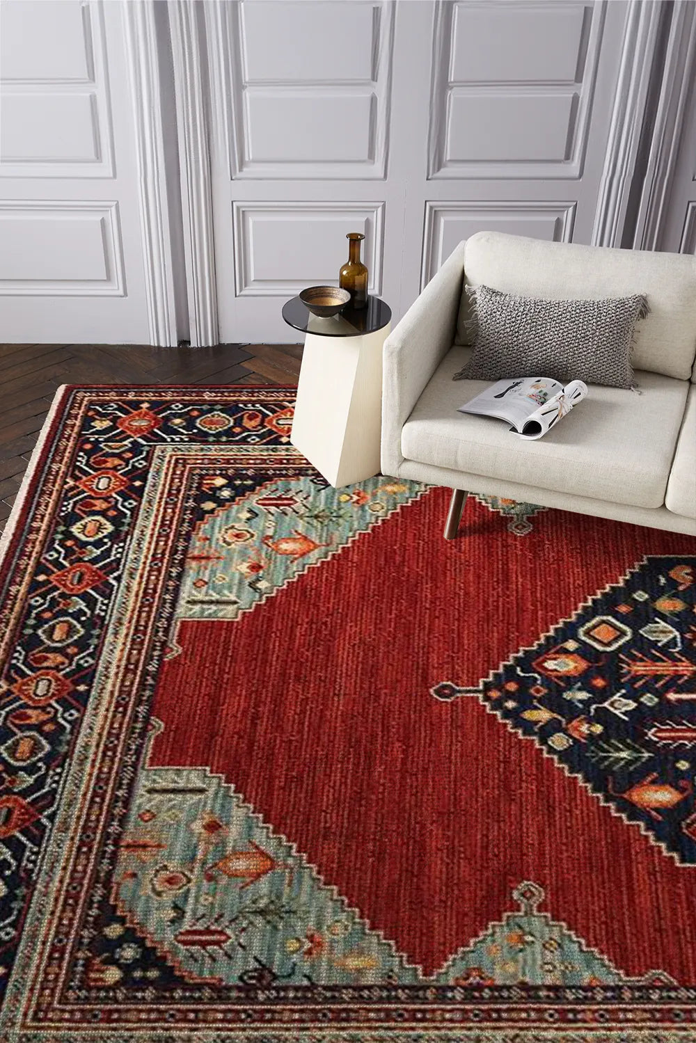 Lilihan Traditional Rug - 103 Red