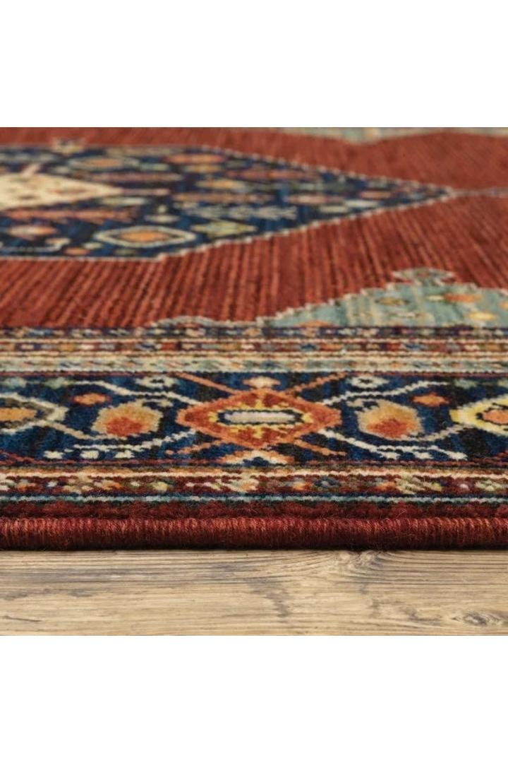 Lilihan Traditional Rug - 103 Red