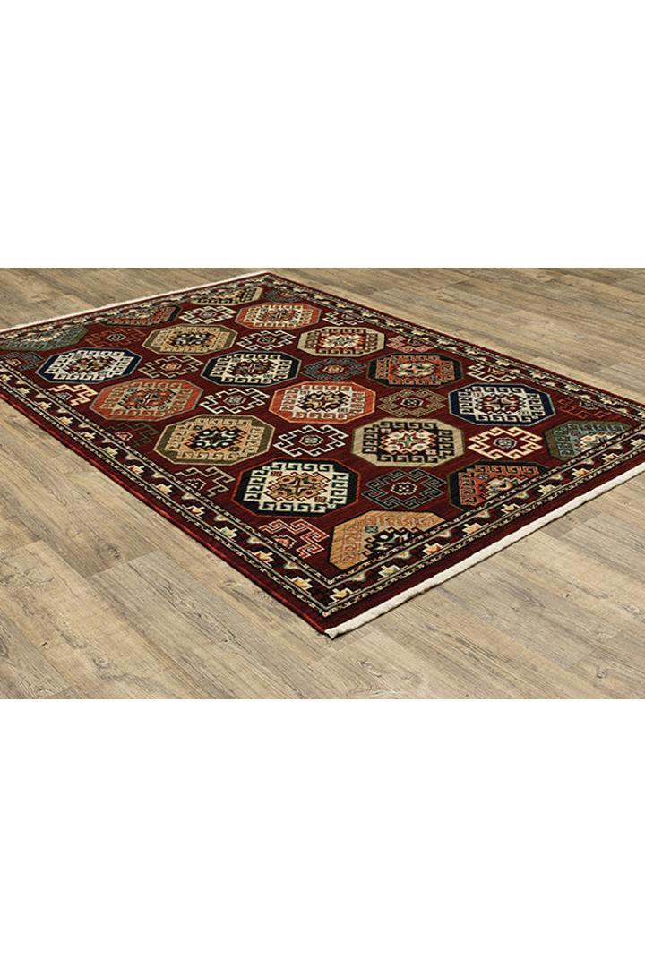 Lilihan Traditional Rug - 104 Red