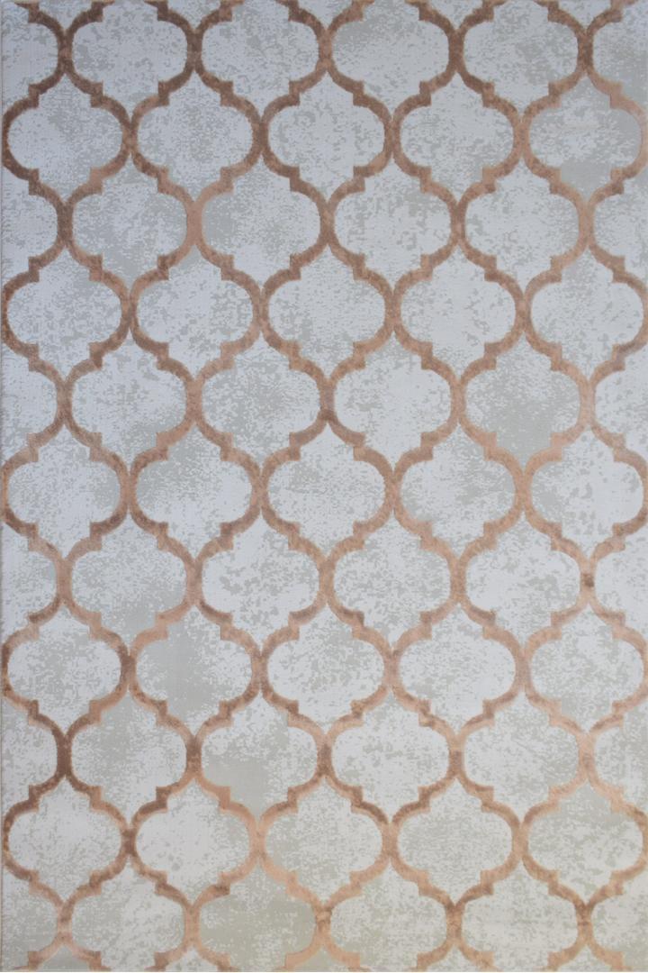 Loft Trellis Rug - 105 Rust