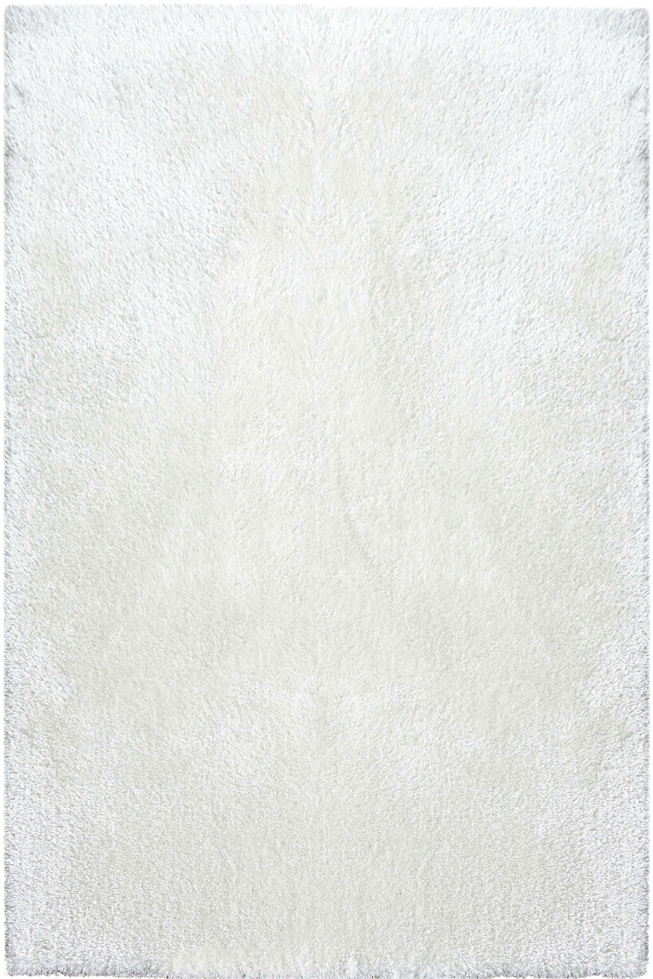 Lusso Plain Shaggy Rug - 103 Ivory