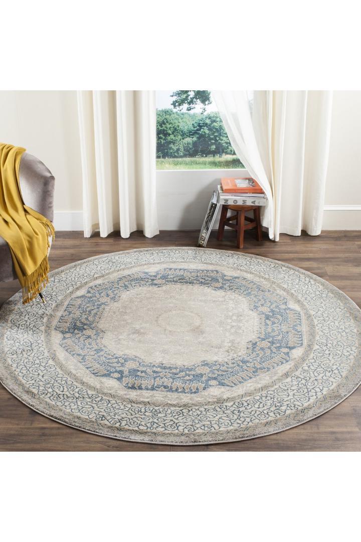 Loren Medallion Rug - 104 Blue