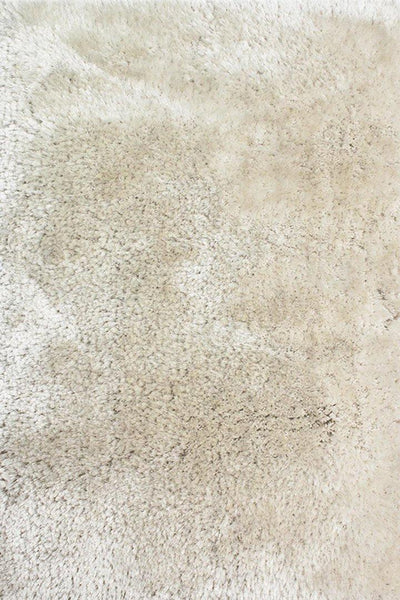 Los Angeles Plain Shaggy Rug - 103 Ivory