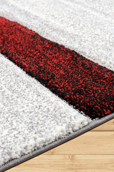 Love Abstract Rug - 113 Red