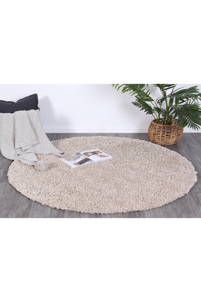 Luxor Shaggy Rug - 105 Beige