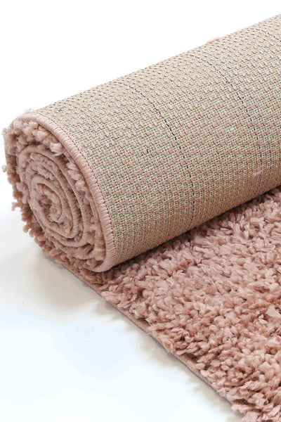 Luxor Shaggy Rug - 107 Pink