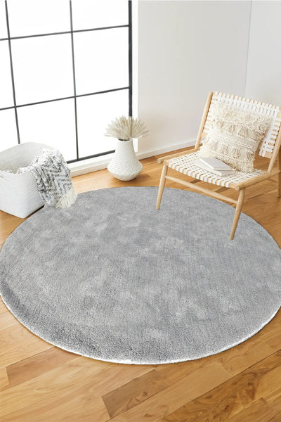 Lucy Microfibre Rug - 101 Grey