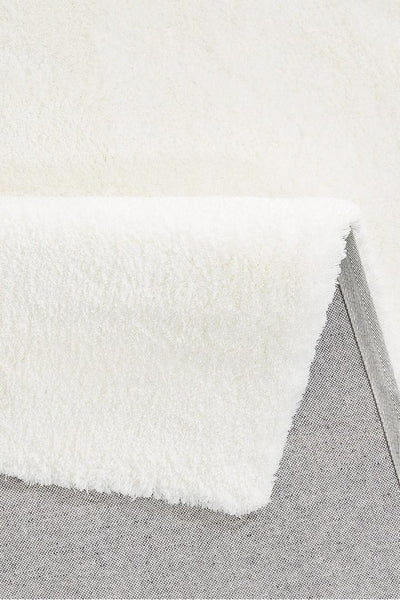 Lucy Microfibre Rug - 114 White
