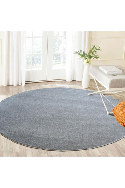 Lush Modern Plain Rug - 102 Grey