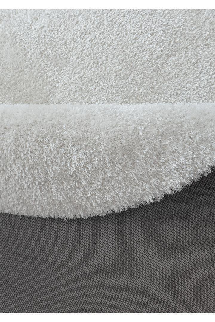 Lusso Plain Shaggy Rug - 103 Ivory