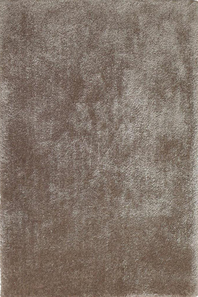 Lusso Plain Shaggy Rug - 107 Mink