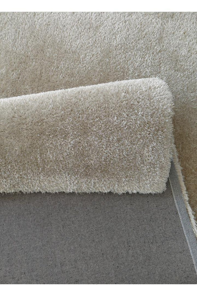 Lusso Plain Shaggy Rug - 109 Natural