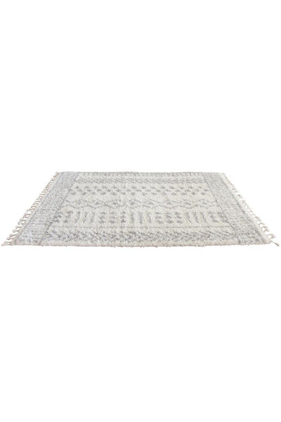 Luxor Shaggy Rug - 104 Grey